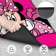 thumbnail image 3 of Cartoon Mickey Mouse And Minnie Mouse Car Floor Mats Universal Floor Mats for Cars Front Rear Car Foot Mats Cute Anime Pattern Car Accessories for Trucks, 3 of 5