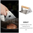 thumbnail image 3 of Prensa de carne de acero inoxidable, práctica prensa para tartas, herramienta de cocina, accesorios para asar, herramientas, accesorio de cocina, hamburguesas, 3 of 6