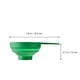 thumbnail image 2 of unbranded 2Ud Embudo Plegable De Silicona Para Cocina Con Compacto Y Resistente A, 2 of 8