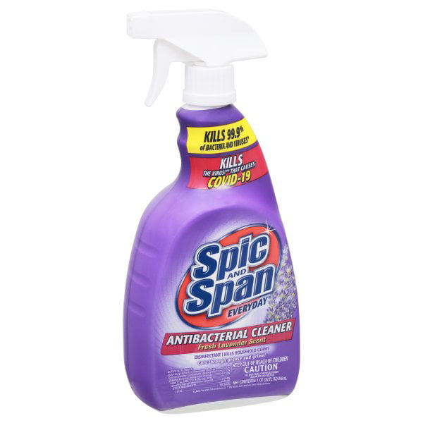 Spic and span Lavender Scent Antibacterial Spray 2 pack 