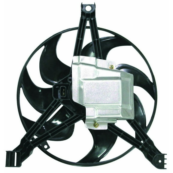 For Oldsmobile Cutlass Supreme Coupe / Convertible Radiator Fan Radiator Assembly 1988 1989 1990 1991 Driver Side Dual Fan 2.3 / 2.8L For GM3115115 | 22137318 12365300 22136922