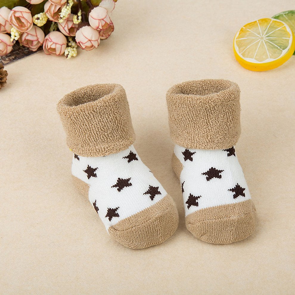 Winter Warm Newborn Baby Socks Cartoon Animals Stockings Thick Toddler