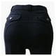thumbnail image 4 of Pantalones de Jodhpurs para Hombre Mujer Sunnimix Negro Blanco Beige S M L XL XXL Cintura 30.7 pulgadas, 4 of 8