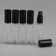 thumbnail image 2 of Atomizador de perfume recargable (paquete de 2 a 6, 5 unidades de 8 ml), botella vacía con atomizador y tapa negra. 5 piezas, 2 of 3