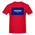 thumbnail image 3 of Yiaed Trump 2024 presidential Print Mens T-Shirt,Lightweight Cotton Tee, Crewneck T-Shirt For Men Basic Tee Shirt-XX-Large, 3 of 5