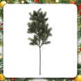 thumbnail image 2 of Artificial Plastic Pine Needle Branch, No-Watering Fake Pine Sprig Stem, Pre-Trimming Faux Pine Greenery Pick for Christmas Wreath Vase Arrangement Winter Holiday DIY Home Decoration, 2 of 5
