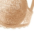 thumbnail image 5 of Ohufall Bras For Women Solid Lace Lingerie Bras Plus Size Underwear Bralette Bras Comfortable Bra Lingerie For Women, 5 of 5