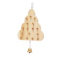 thumbnail image 1 of BeesClover Bird Cork Stopper Toys, Training Aids, Bird Chewing Toy, Half Round Large, Rectangular Large, Christmas Tree Pendant, Perch Stand Parrot Toys For Small And Medium Parrots, 1 of 8