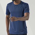 thumbnail image 2 of Vedolay Tops Mens Teenagers Youth Short Sleeve Crewneck T-Shirt Tee Shirt,Dark Blue XL, 2 of 5