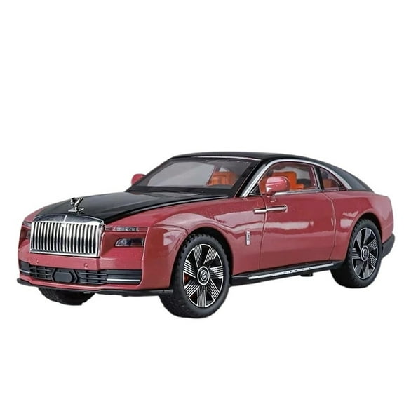 CHUNYAN 1:24 Rolls-Royce Shining Model, Alloy Die-cast Car Model, Sound and Light Children's Toys