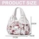 thumbnail image 2 of Bolso de mujer bolso de cuero suave simple bolso de hombro de viaje diario de gran capacidad, 2 of 5