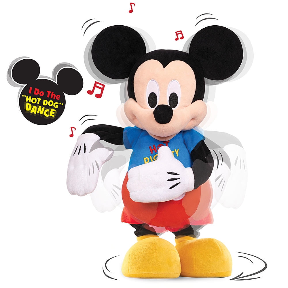 disney mickey mouse clubhouse hot diggity dancing mickey plush