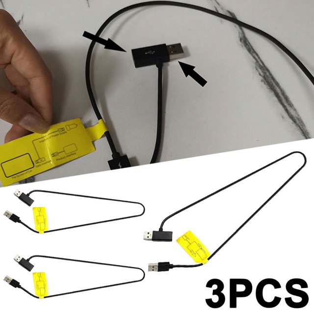 Cable Alimentación Caja AI 12 V Cable Adaptador Coche Inalámbrico CarPlay Android Alta Velocidad