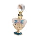 thumbnail image 1 of Botella de perfume con forma de corazón, botellas dispensadoras de muestra, botellas portátiles reutilizables, mini botellas rellenables para viajes, azul, 1 of 9