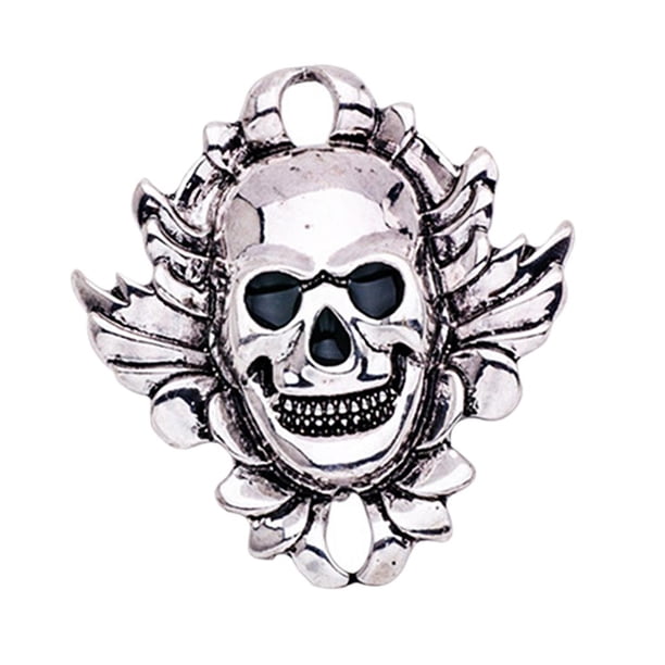 Broche de Retro para , Pines de Sopa, Insignia para Sombrero, Chaqueta, Decoración, Joyería, Accesorios de Ropa de Hallowen, 1.2 X 1.1 BLESIY broche de cabeza de calavera pin de solapa