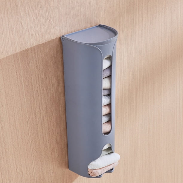 Caja organizadora de calcetines para pared | Organizador de ropa interior para armario | Organizador colgante que ahorra espacio para dormitorio, residencia estudiantil, lavadero