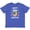Retro Heather Royal, variant on Inktastic Happy Hanucat with Menorah Youth T-Shirt