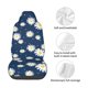 thumbnail image 4 of Balery Daisies Flowers Funda de Asiento para Auto con Diseño - Cubierta Frontal Suave y Transpirable con Protector Antideslizante- 1 Unidad, 4 of 5