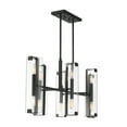 thumbnail image 5 of Winfield 12-Light Linear Chandelier in Matte Black, 5 of 5