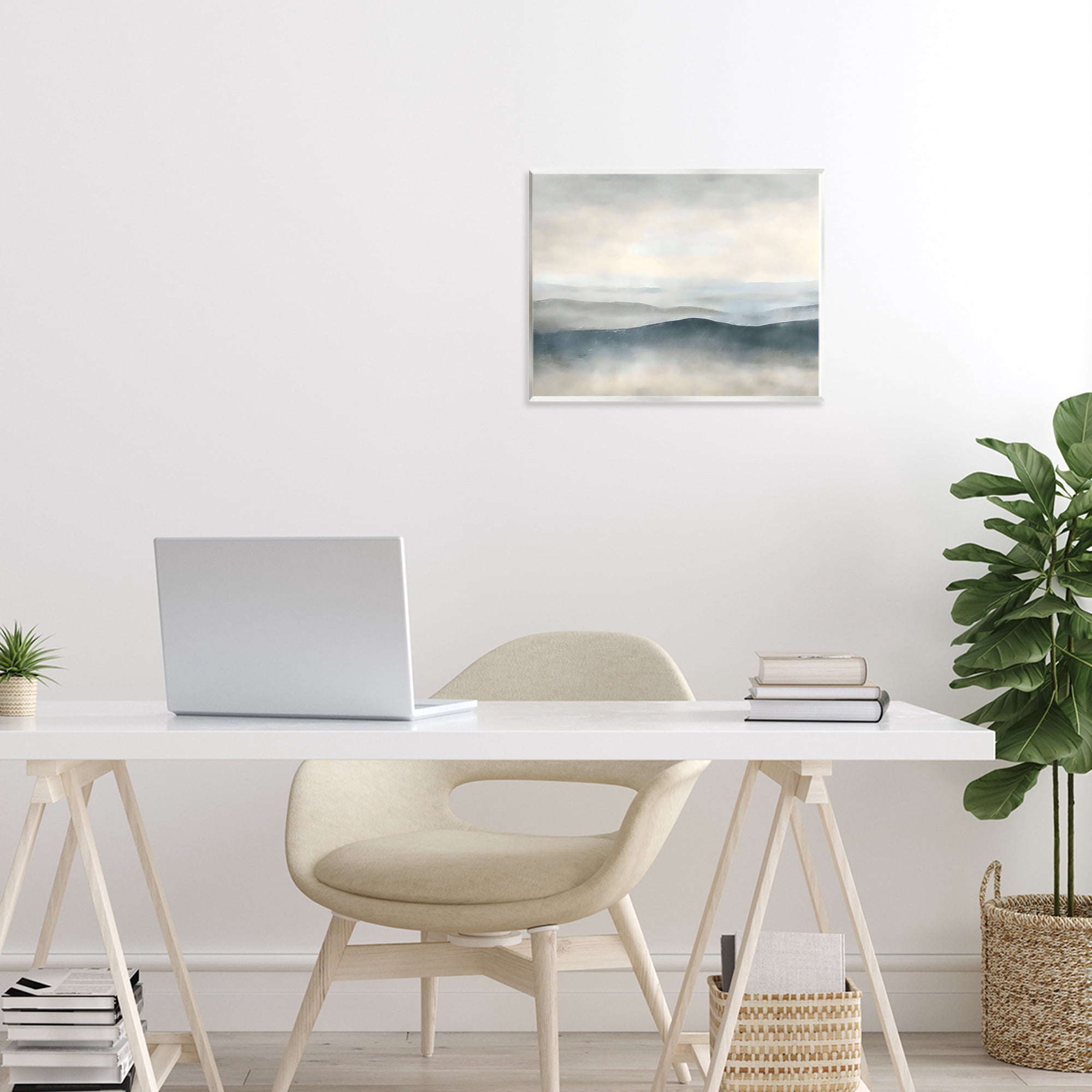 Stupell Industries Muted Horizon Serenity Wall Plaque Art, design by Riley B