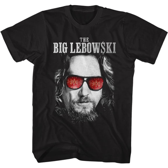 The Big Lebowski Lebowski Black Adult T-Shirt 4Xlt