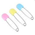 thumbnail image 4 of 12 pcs Colors Safety Locking Baby Cloth Nappy Diaper Craft Pins, 4 of 4