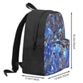 thumbnail image 3 of Mobile Suit Gundam Backpacks Lightweight Bookbags Casual Daypack For Travel Work Hiking, 3 of 8