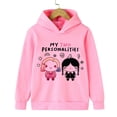 thumbnail image 5 of Sudadera con capucha para niños de los años 90, sudaderas Wednesday Adams, odio a la gente, ropa de dibujos animados, niños, niñas, niños, nunca dejes de ir a la universidad, 5 of 5