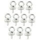 thumbnail image 2 of 4 X 10 Piezas De Plata De Ley 925 Cierre Colgante Perla Bail Eye Pins Conector 4 Mm Sunnimix alfileres de fianza, 2 of 8
