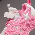 thumbnail image 5 of CPNG Girls Sneakers Mesh Sports Shoes Lightweight Breathable Running Shoes with Cute Star Graphic Fashion Versatile Athletic Casual Shoes, 5 of 9