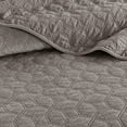 thumbnail image 3 of Ensemble de Couvre-Lit 3 Pcs Full/Queen/Taupe, 3 of 3