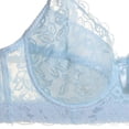 thumbnail image 4 of Ropa interior de sujetador con ribete de encaje transpirable extraelástico con cierre frontal para deportes de yoga para mujer Fridja  nalpqowj6934, 4 of 4