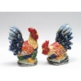 thumbnail image 3 of Hand Painted Ceramic Rooster Salt and Pepper Shakers 4.5 inch, 3 of 3