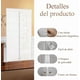 thumbnail image 3 of ZYNERY Pantalla magnética de mosca de puerta , 90 x 210 cm, con potente imán, autoadhesiva en todo el marco, capaz de bloquear mosquitos, moscas, abejas e insectos (Blanco), 3 of 7