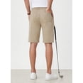 thumbnail image 2 of Men's & Big Men's Stretch Shorts with Active Waistband,9" Inseam,4 Pockets，Sizes 30-42, 2 of 7