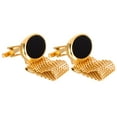 thumbnail image 1 of KONTONTY 2 Pcs Boutons de Couture Design Classique Doré, 1 of 8