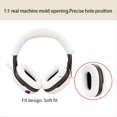 thumbnail image 3 of Tapa de Silicona para Auriculares para INZONE H7, Almohadillas para los Oídos, Repuestos para Auriculares Inalámbricos A, 3 of 5