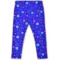 thumbnail image 6 of Princess Cinderella, Belle and Ariel Girls 3 Piece Hoodie Short Sleeve and Legging Set, 4-6X, 6 of 7