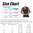 thumbnail image 6 of Alvivi Men Sleeveless Undershirt Shirts Tank Top Compression Ribbed Knit Vest Low Cut Muscle Tee White 3XL, 6 of 6