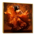 thumbnail image 2 of Designart "Flamenco Dance Amidst Flames" Dance Floater Framed Wall Art Prints, 2 of 5
