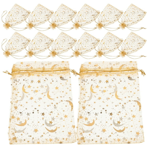 100pcs Mesh Gift Bags Drawstring Goodie Bags Favor Bags Gift Pouch Small Jewelry Bags