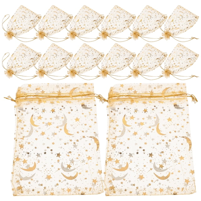 100pcs Mesh Gift Bags Drawstring Goodie Bags Favor Bags Gift Pouch Small Jewelry Bags