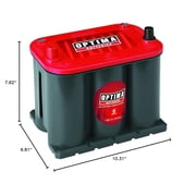 Optima Bat. 25 Red Top Grp 25 8025160