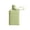 Green, variant on 240ml Slim Flat Pocket Water Bottle With Detachable Silicone Portable Travel Pocket Flask Juice Alcohol Mini Drinking Bottle