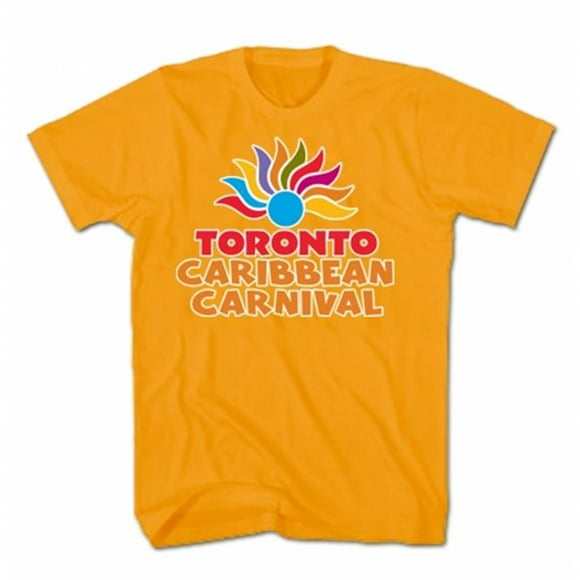 GDC-GameDevCo Ltd. TCC-95081M Toronto Caribbean Carnival Adult T-Shirt, Orange, Arch Logo, M