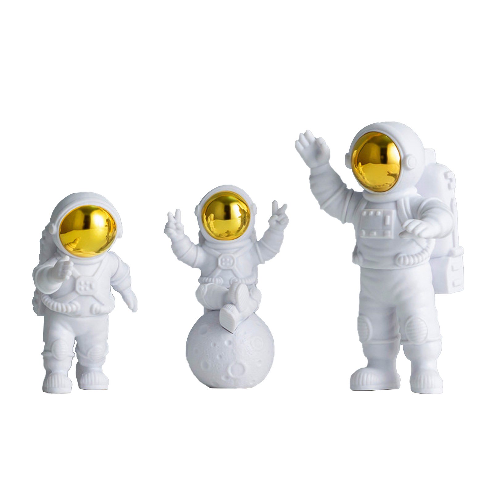 3pcs/set Astronaut Statues Cake Topper Home Decor Outer Space Kids Toy Desktop | Walmart Canada 3pcs/set Astronaut Statues Cake Topper Home Decor Outer Space Kids Toy Desktop | Walmart Canada