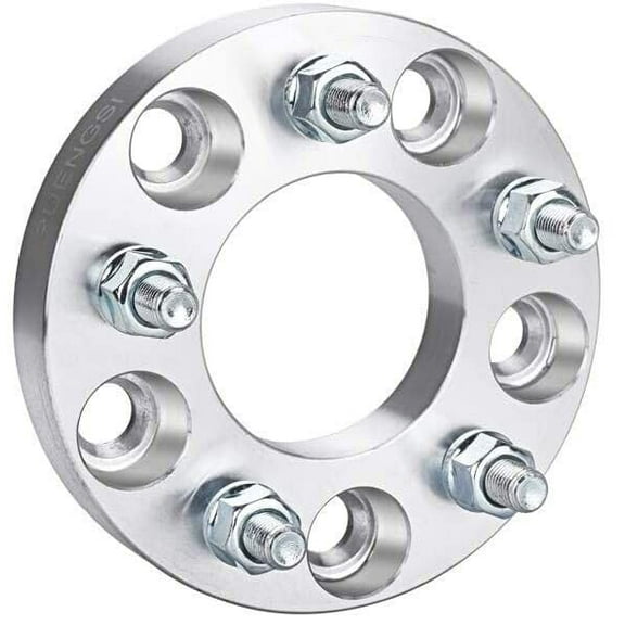 5x100 to 5x100 Wheel Spacers 1.25" Compatible with Toyota Corolla Camry Matrix 12x1.5 Grade 12.9 Studs One Piece