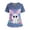 Royal BlueA&01#0116W, variant on Garbnen S-5XL Women Scrub Tops Easter Egg Rabbit Print Nursing Uniform Short Sleeve V Neck Summer Holiday Work Shirts Women with Pocket