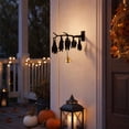thumbnail image 5 of Aonerit 8 Inch Hanging Upside-Down Bats Ornament, Bells Spooky Halloween Hanging Decor, Indoor Outdoor Party Decoration, Tree Porch Accent, Holiday Home Ornament, 5 of 6
