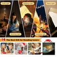 thumbnail image 5 of Book Light, Rechargeable Reading Light 5 LED Easy Clip on Reading Lamp, 3 Color Temperature, Portable Task Lamp (Black), 5 of 7